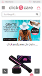 Mobile Screenshot of clickandcare.ch